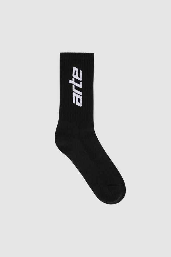 Arte Vertical Socks - Black