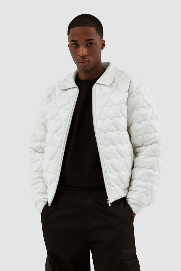 Jonah Padded Jacket - Off White