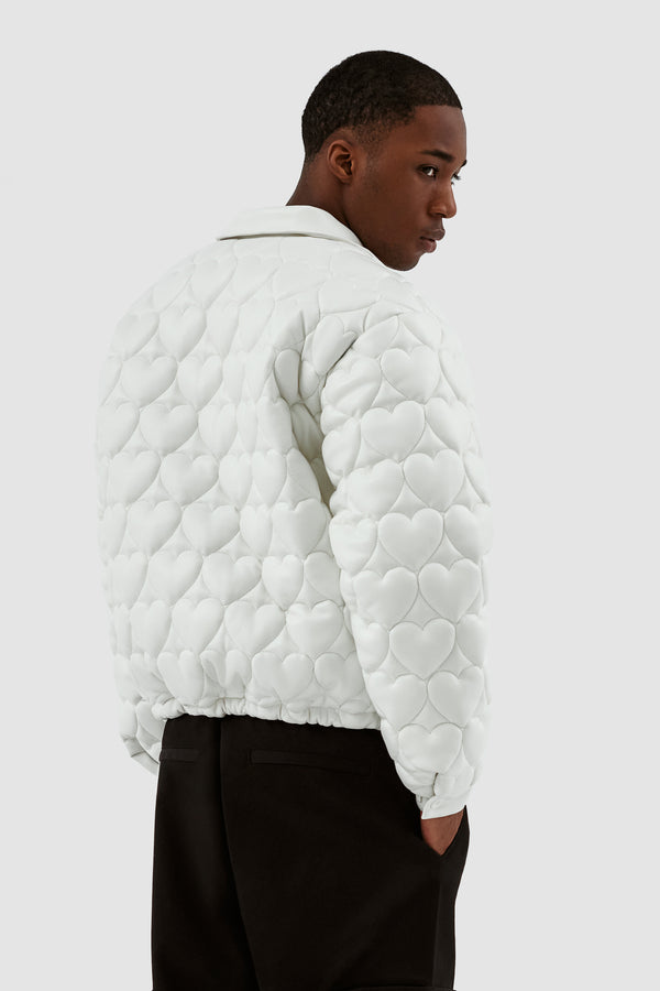 Jonah Padded Jacket - Off White
