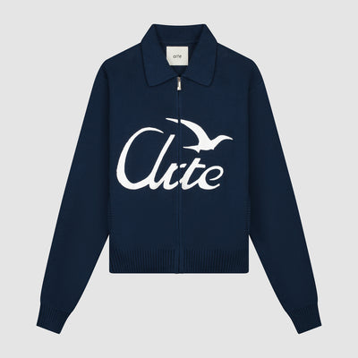Bird Logo Knit - Navy
