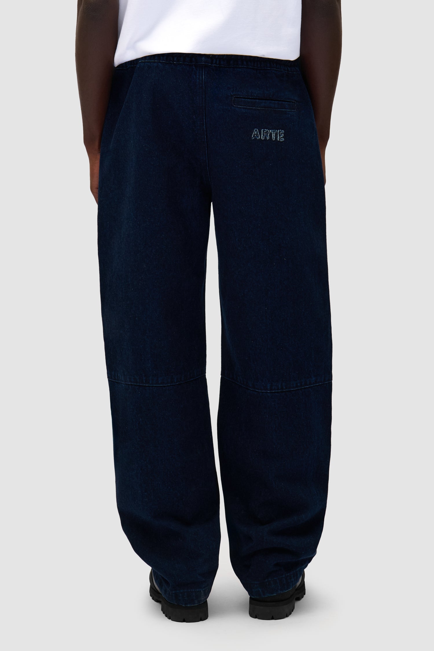 Denim Tech Pants - Navy