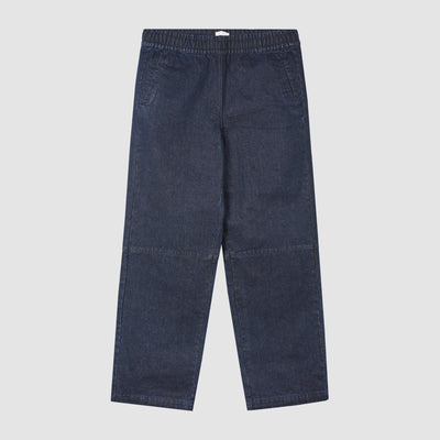 Pantalon technique en denim - Marine