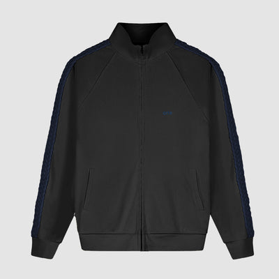 Veste à bandes tressées - Noir