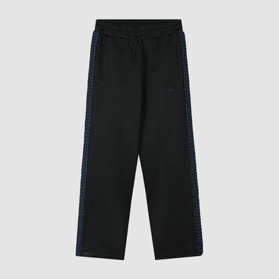 Pantalon à bandes tressées - Noir