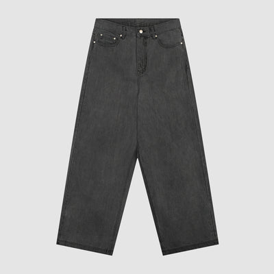 Denim Pants - Fade Black