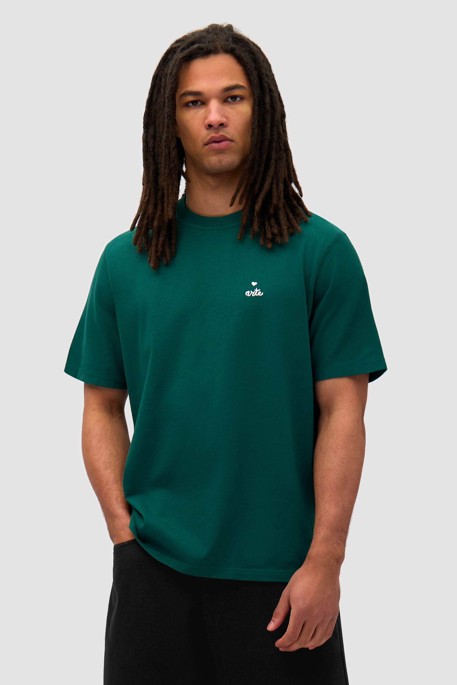 Heart Logo T-shirt - Green