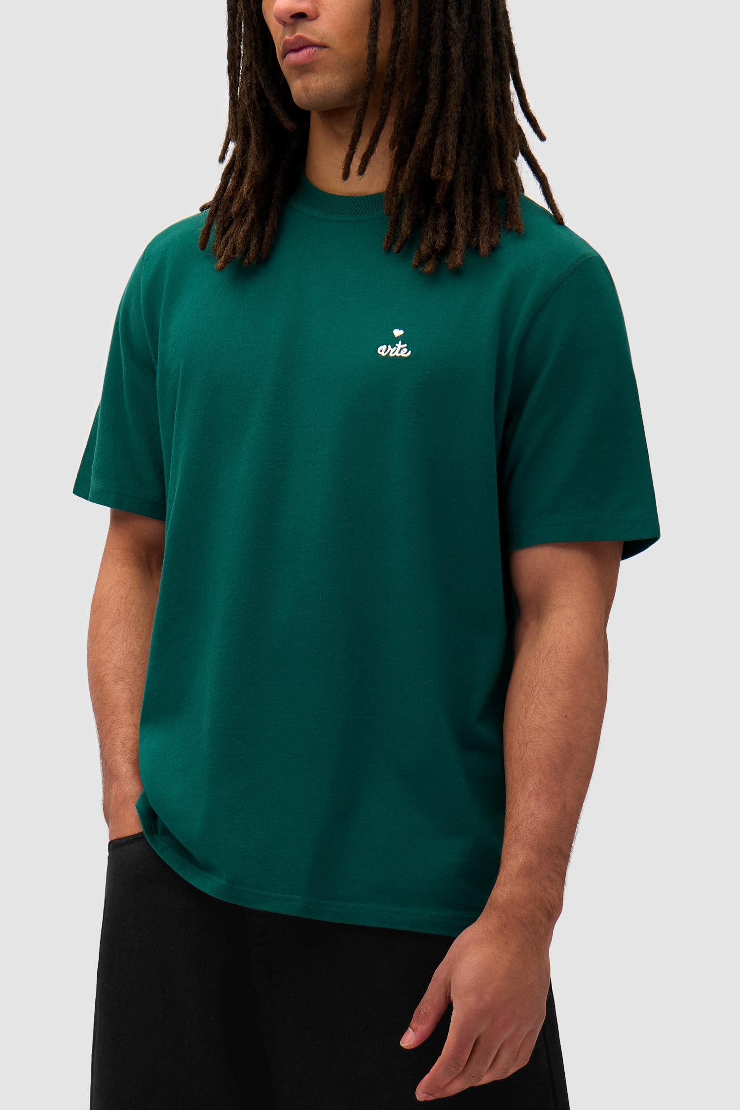 Heart Logo T-shirt - Green