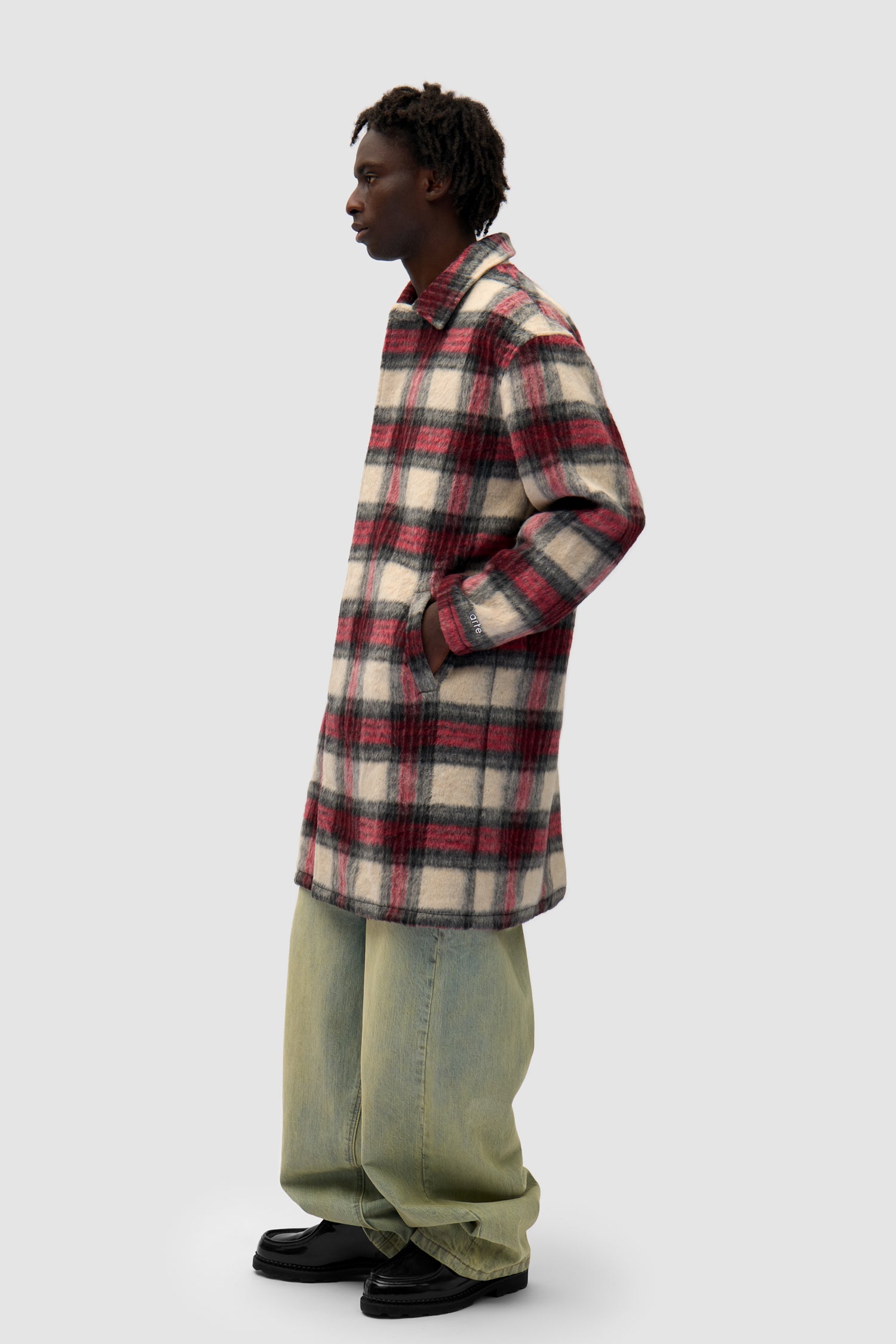 Plaid Coat - Plaid