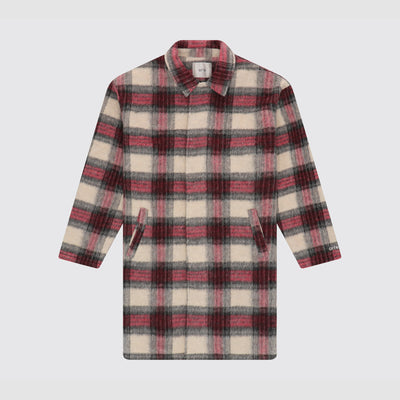 Plaid Coat - Plaid