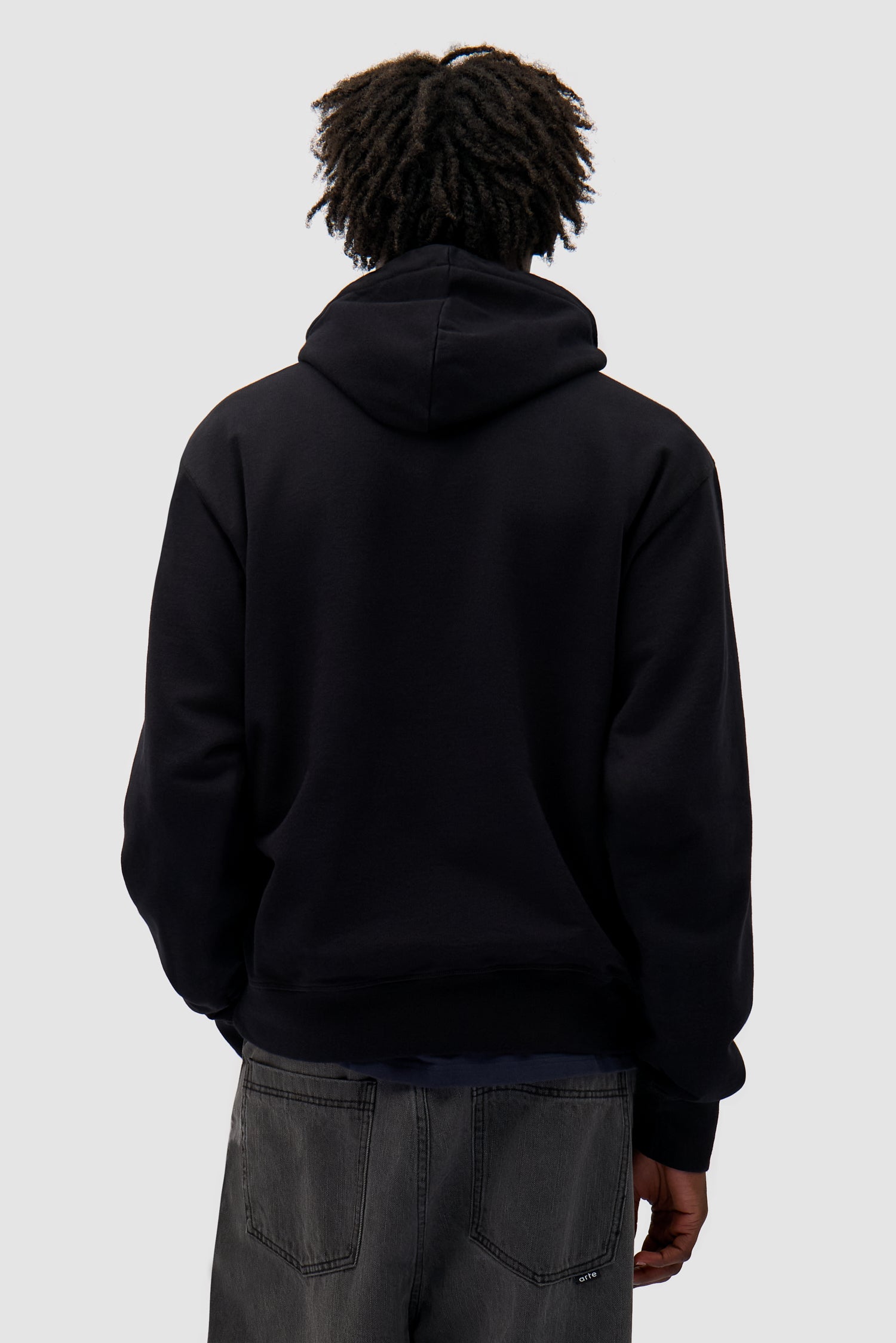 Duo Logo Hoodie - Black