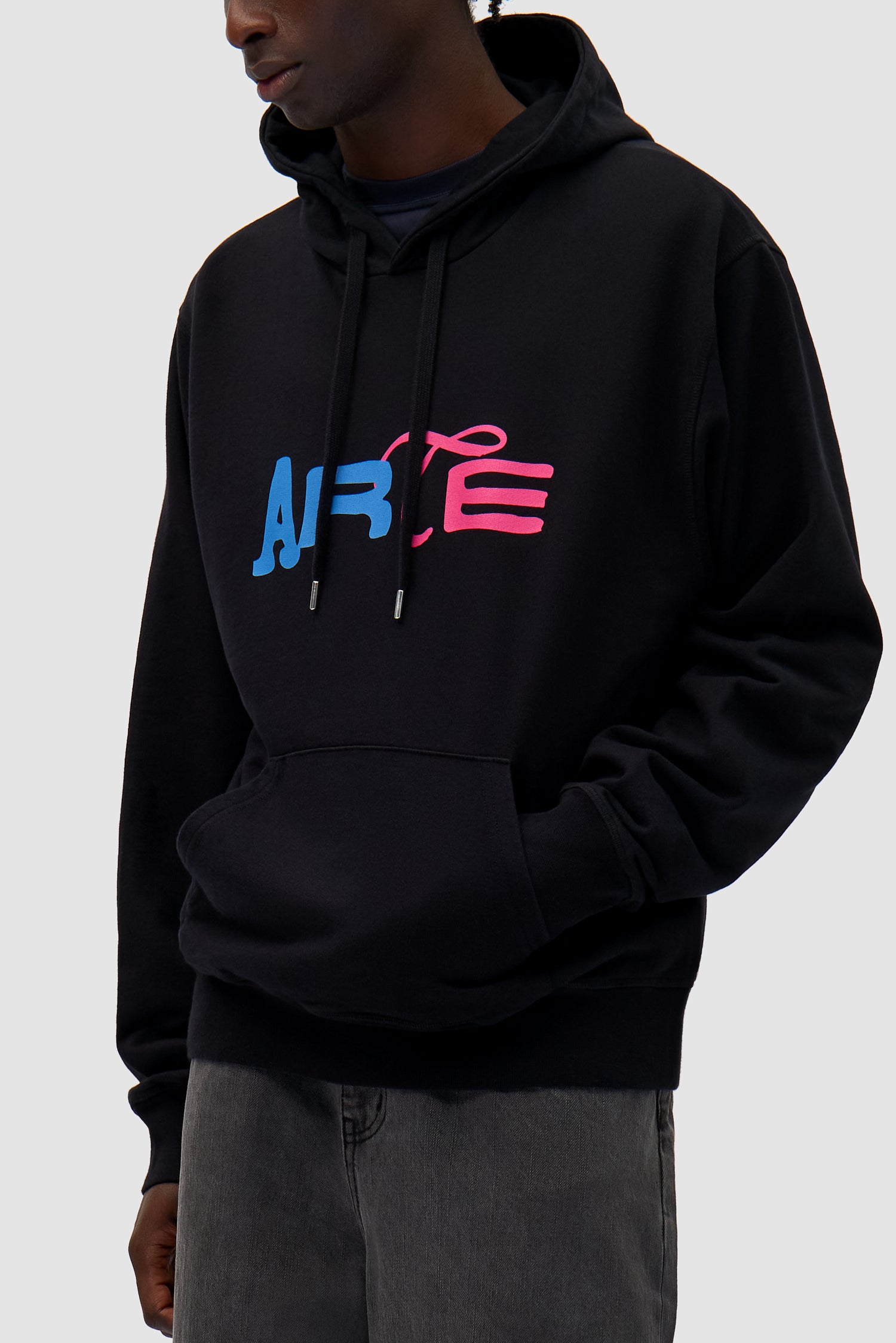 Duo Logo Hoodie - Black