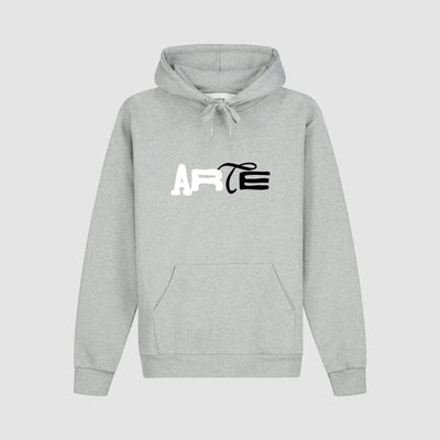 Sweat à capuche Duo Logo - Gris