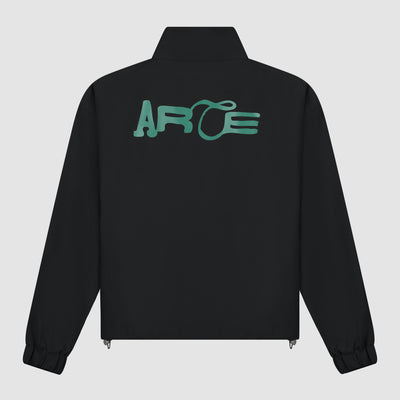 Green Logo Jacket - Black