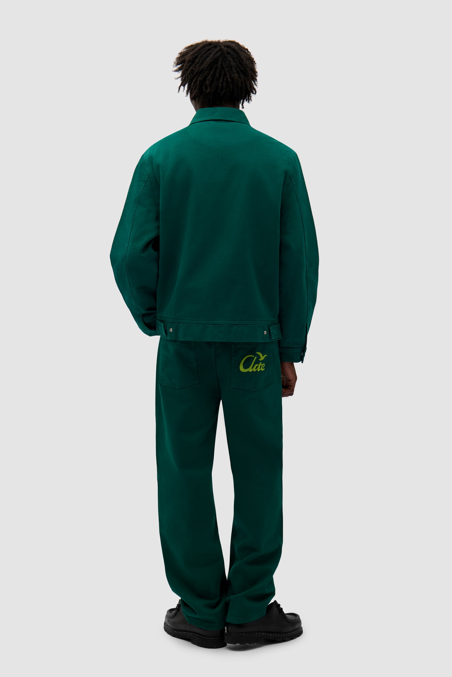 Veste avec logo en forme de cœur - Vert