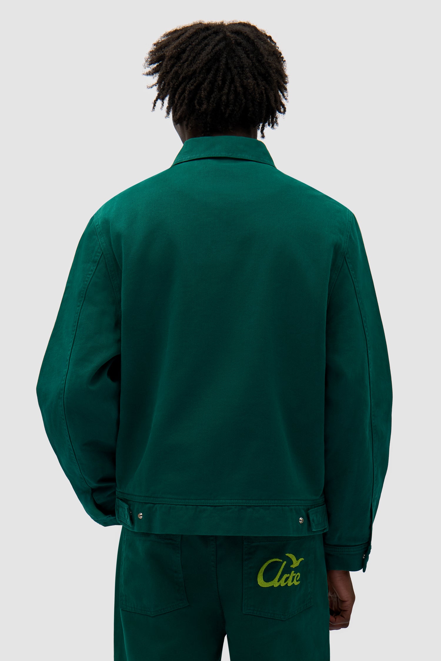 Veste avec logo en forme de cœur - Vert