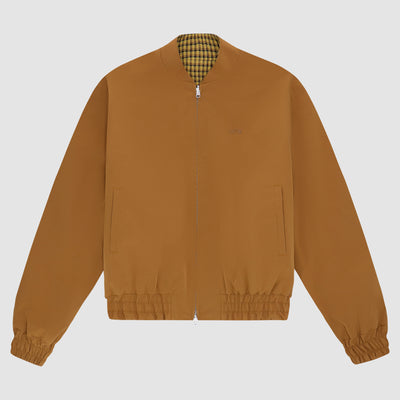 Veste réversible en nylon - Marron/Jaune