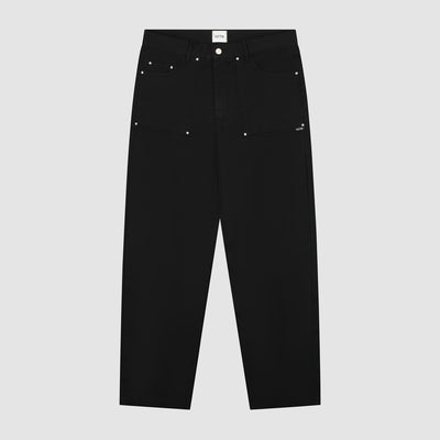Pantalon en tissu Ripstop - Noir