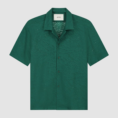 Chemise en crochet - Vert