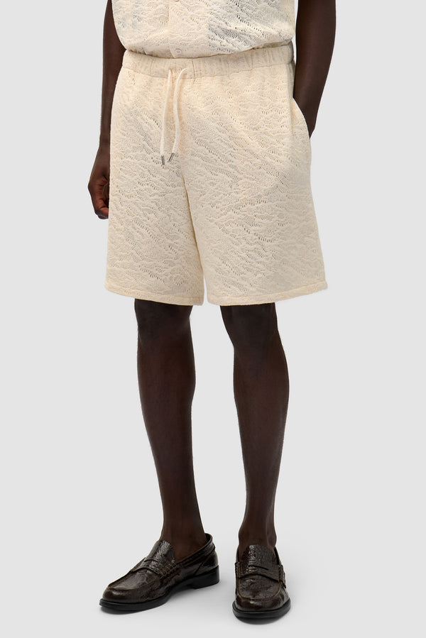 Crochet Short - Cream - Arte Antwerp