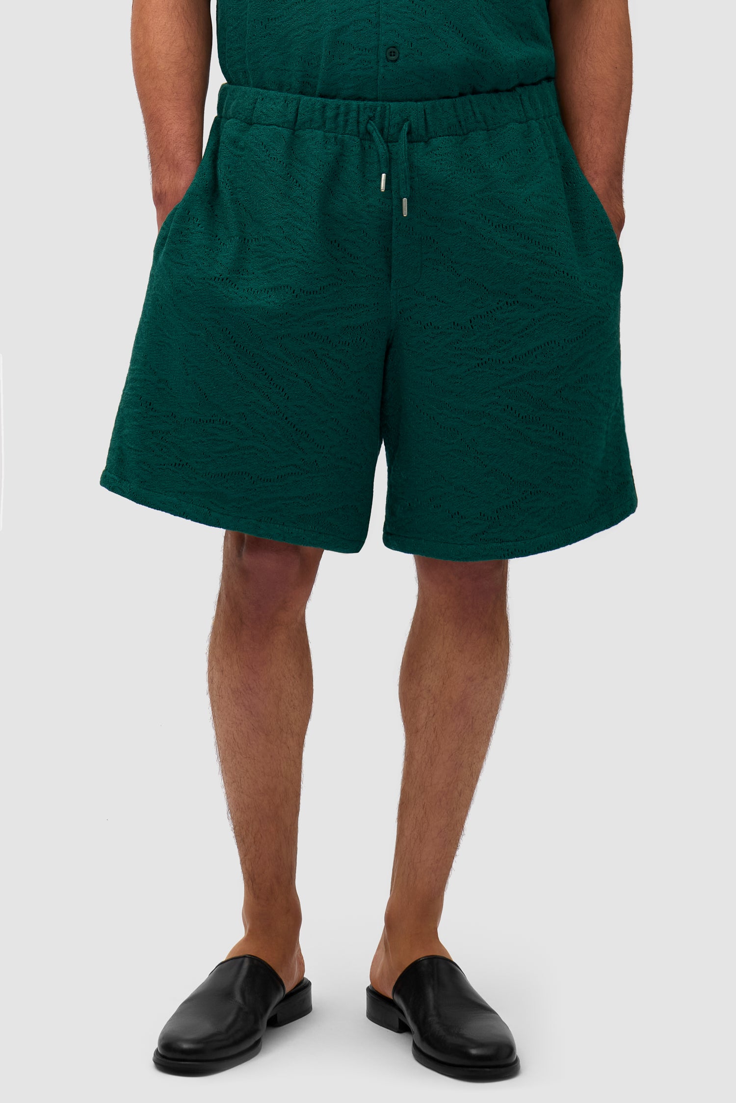 Crochet Short - Green