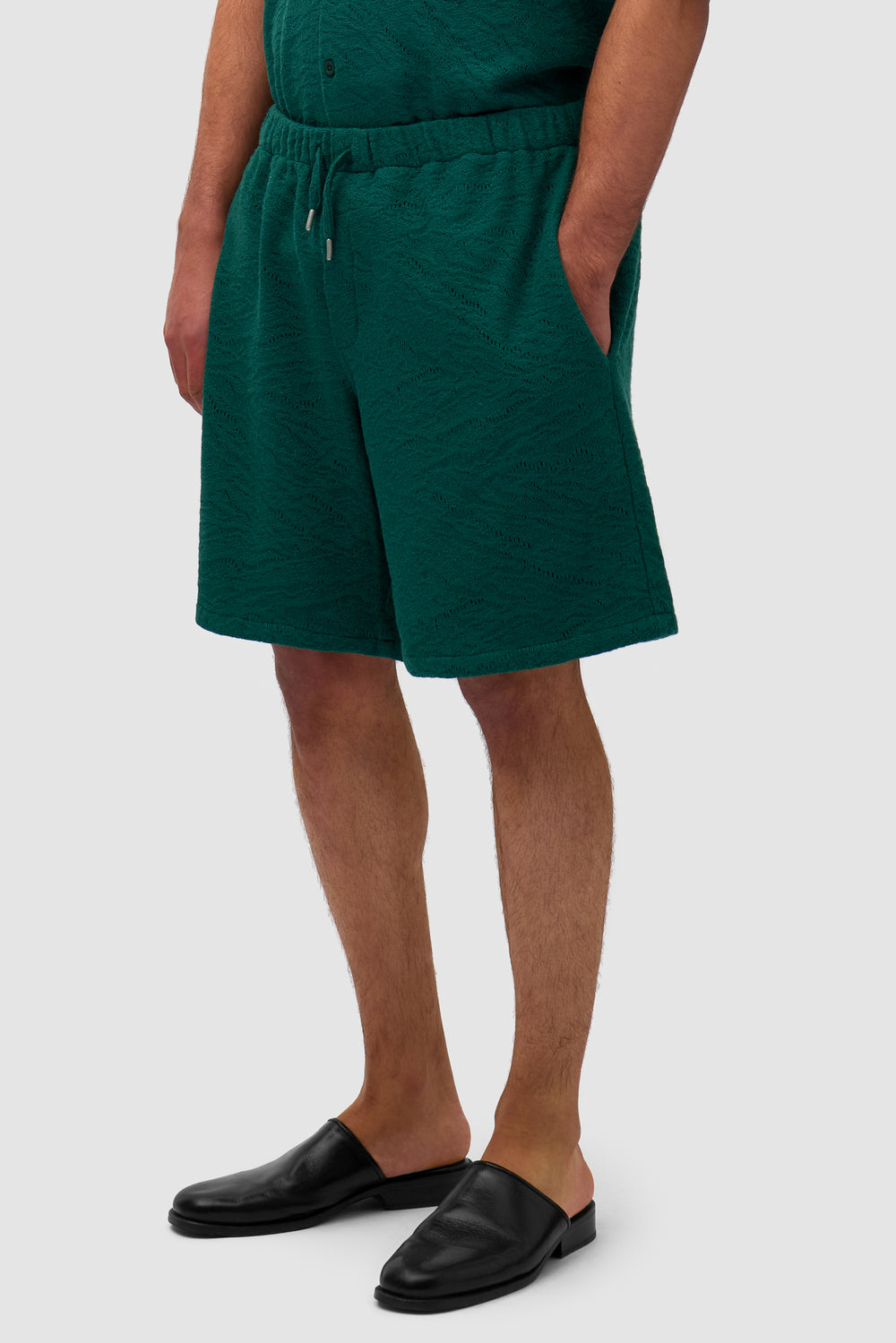 Crochet Short - Green