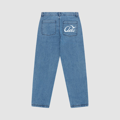 Bird Denim Pants - Bleach