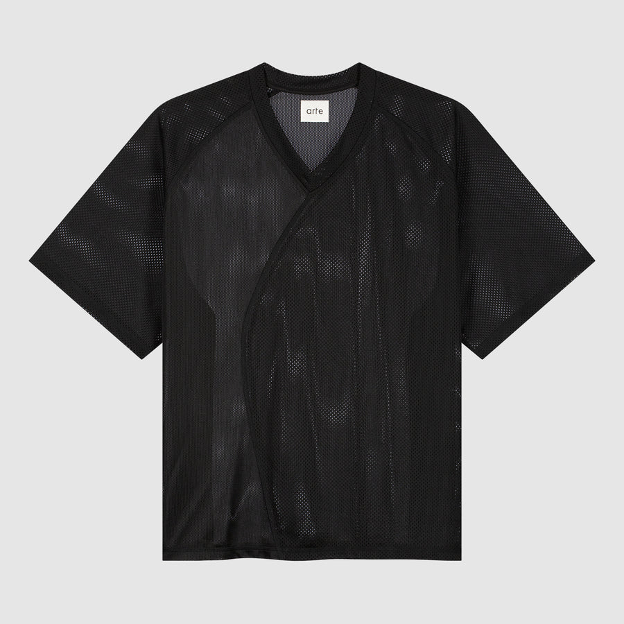 Multi Mesh T-shirt - Black