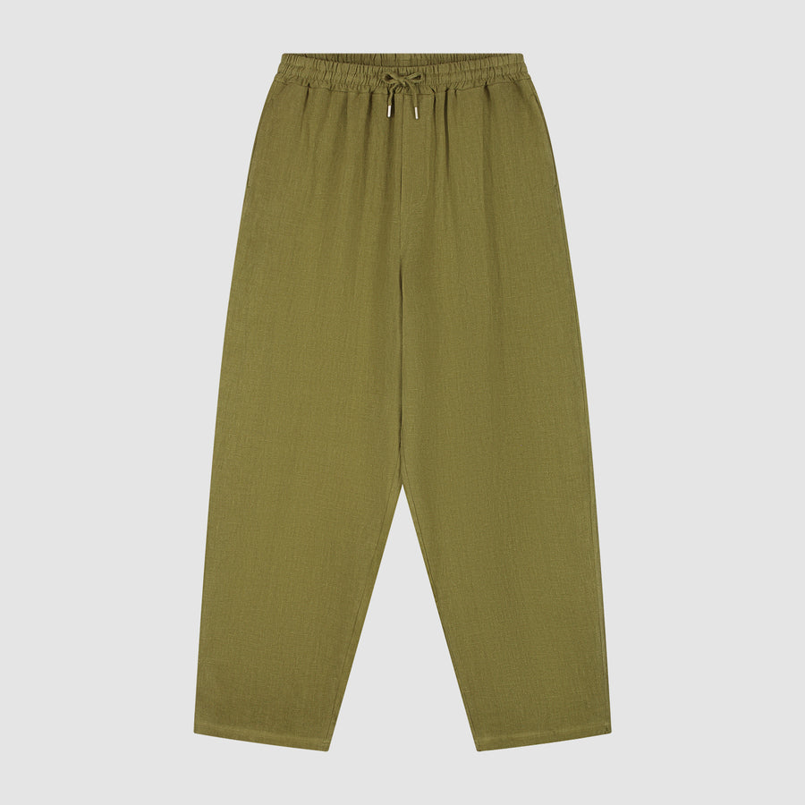 Pantalon en lin - Vert