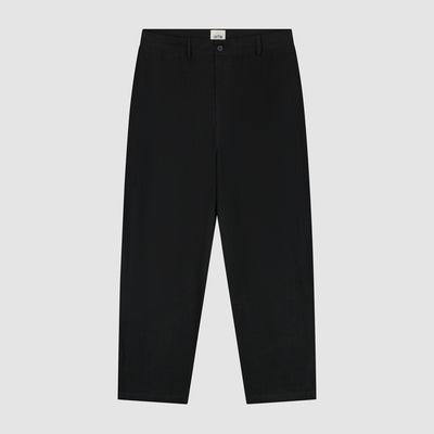Pantalon de costume en lin - Noir