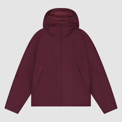 Technical Wool Jacket - Bordeaux