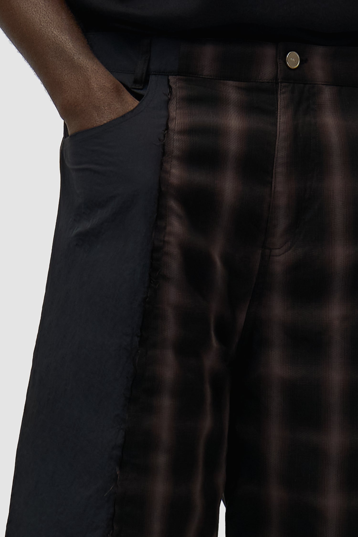 Short à carreaux en tartan