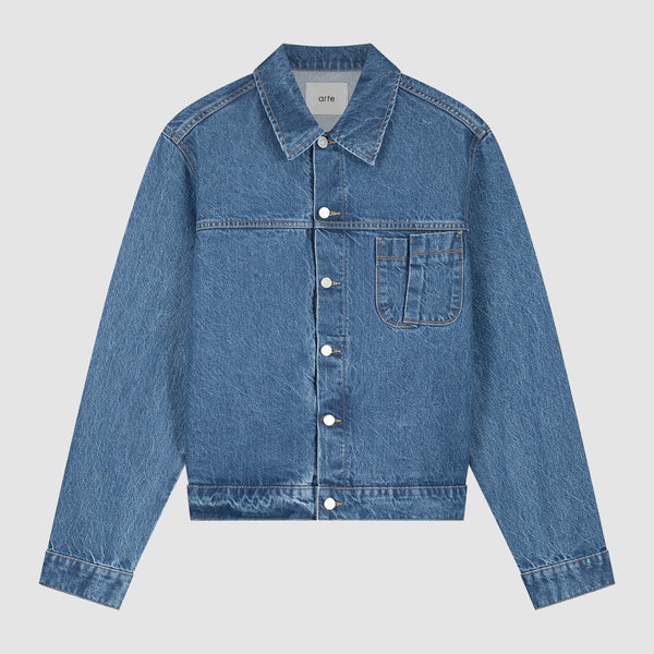 Fold Pocket Denim Jacket