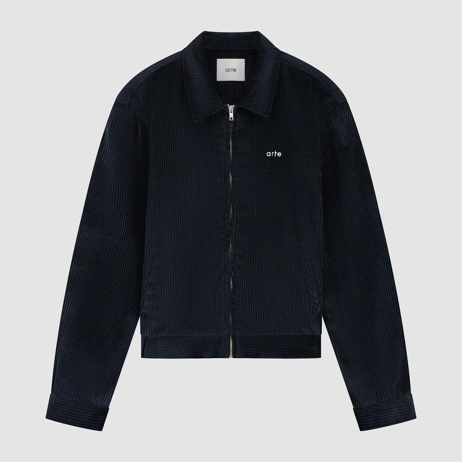Corduroy Jacket - Navy