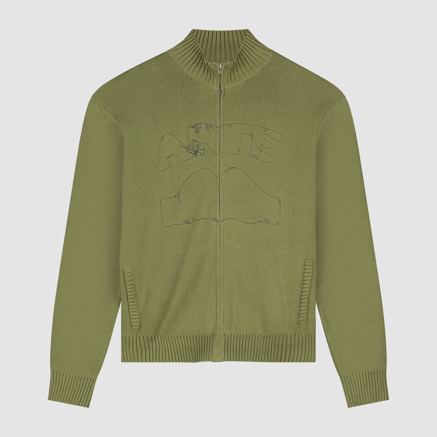Cardigan à col Diels - Vert