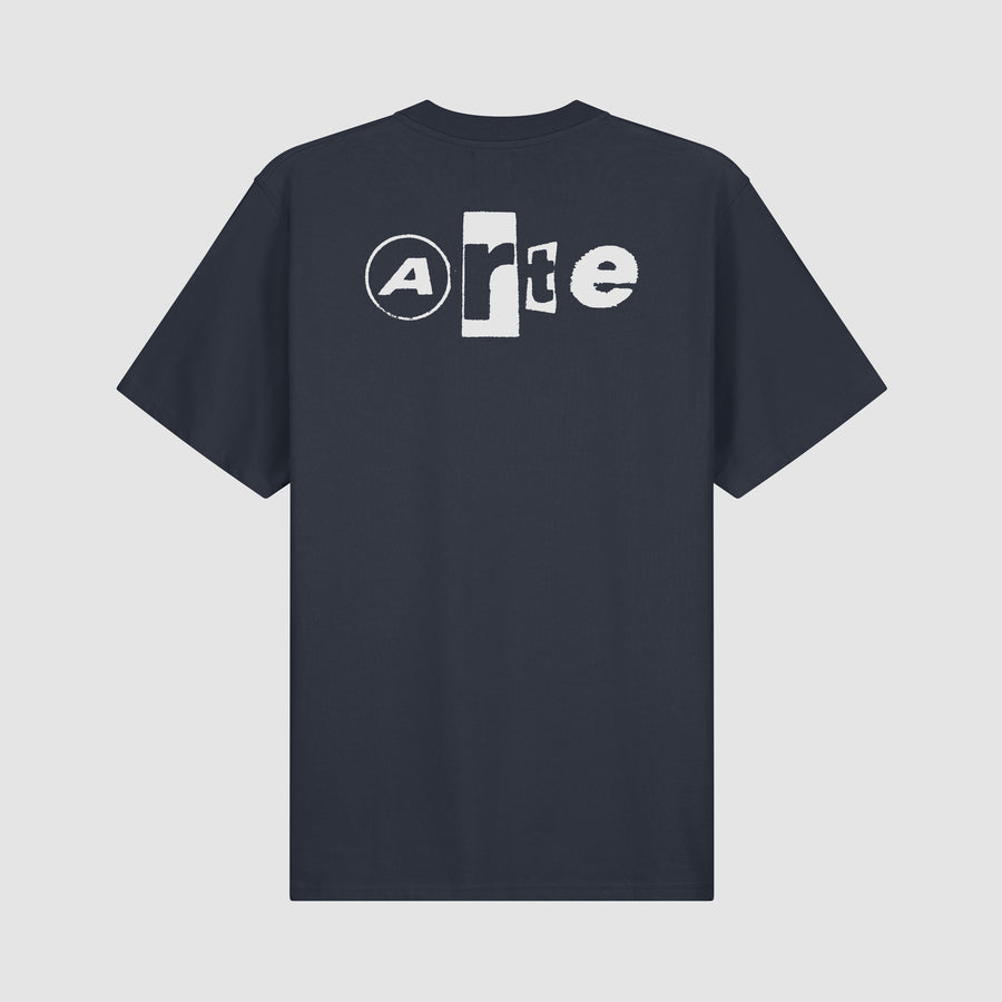 Back Collage T-shirt - Navy