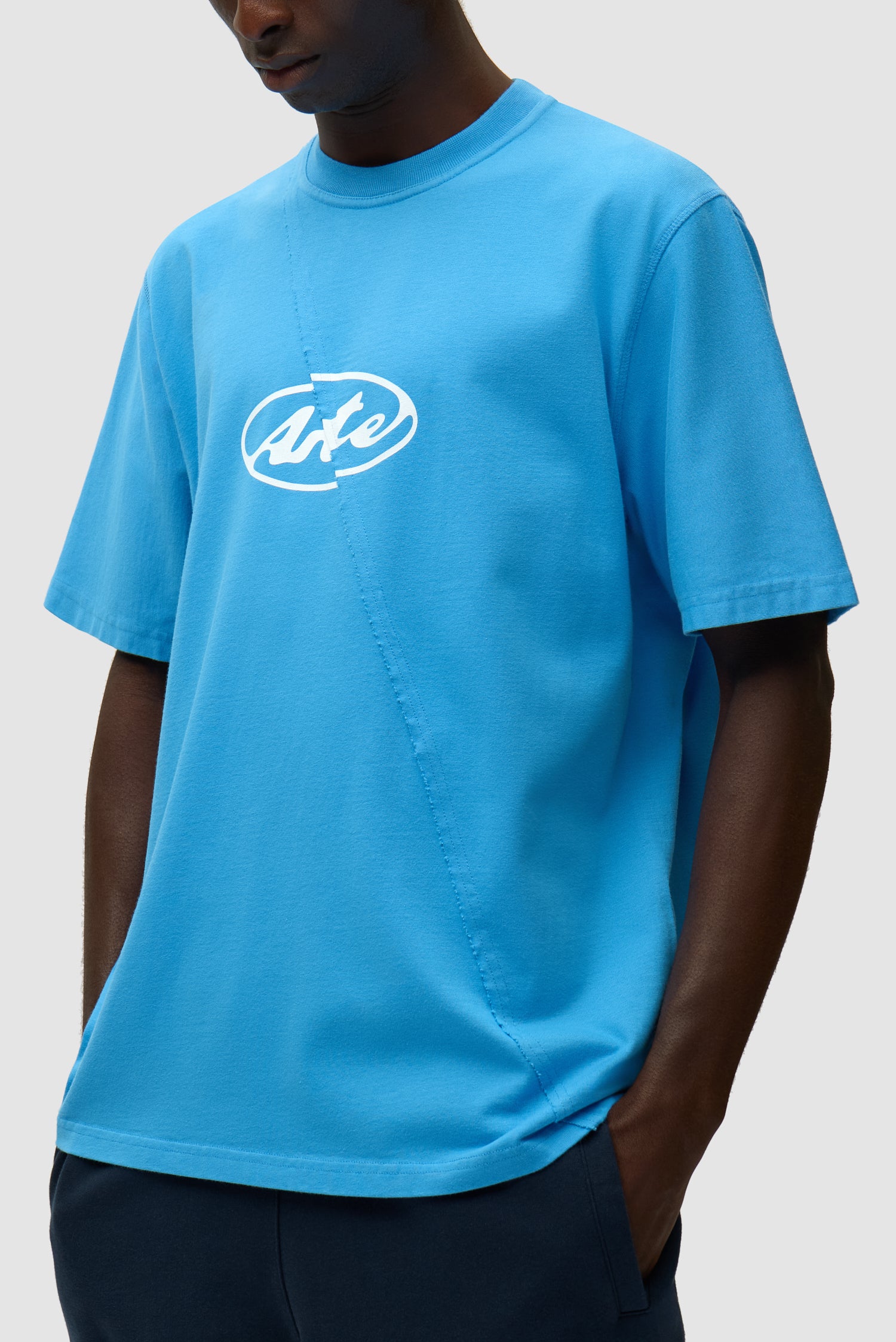 T-shirt avec logo cercle - Bleu