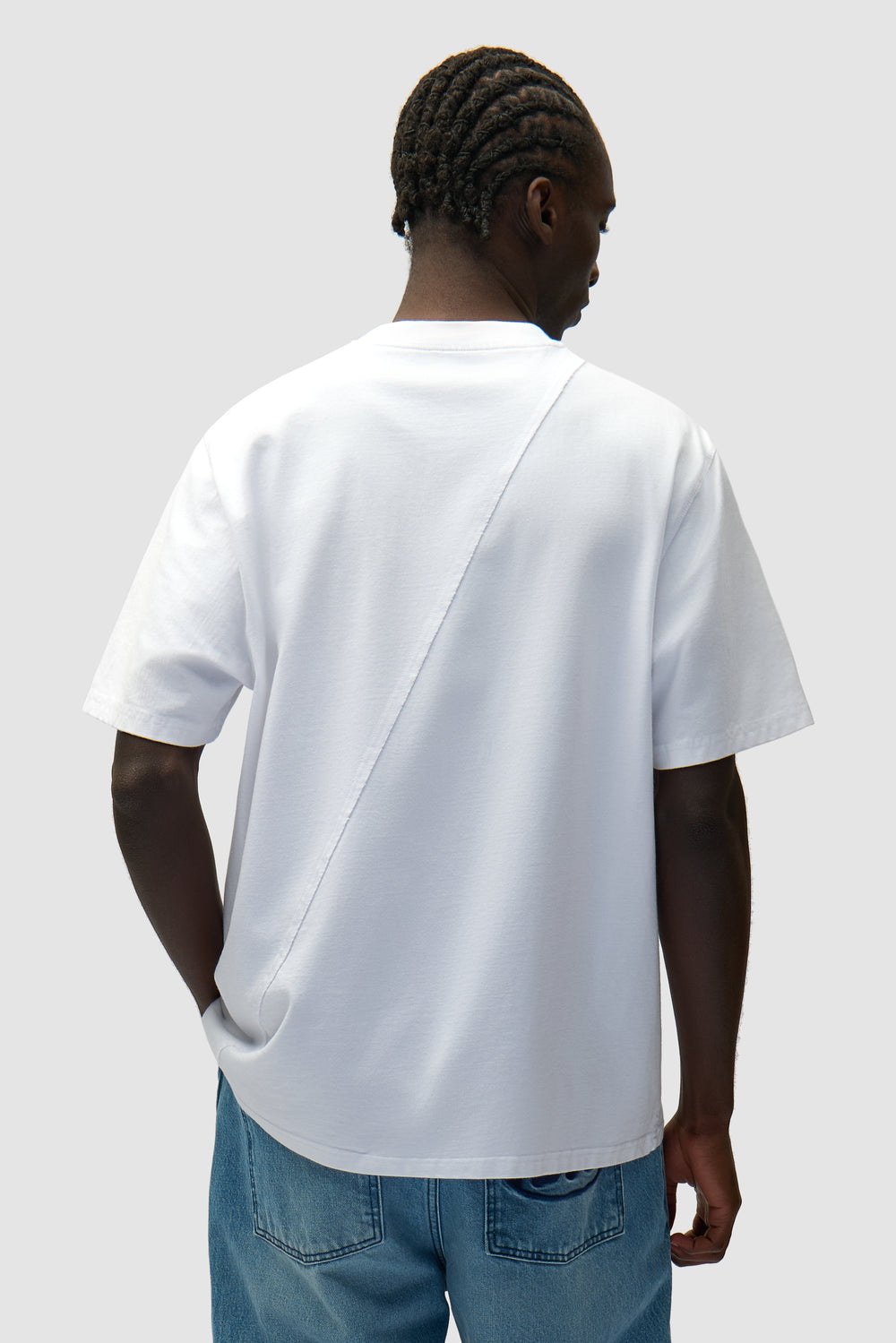 T-shirt avec logo cercle - Blanc