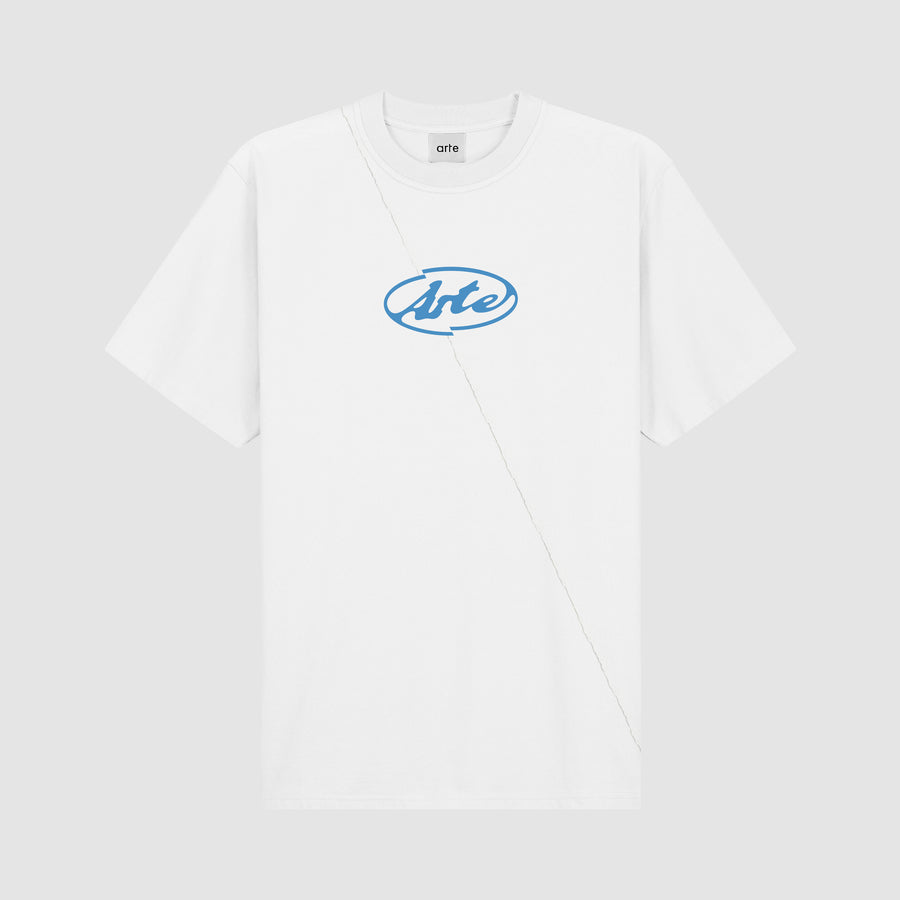 T-shirt avec logo cercle - Blanc