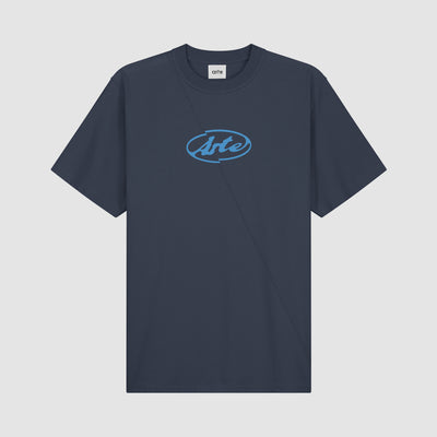 T-shirt avec logo cercle - Bleu marine