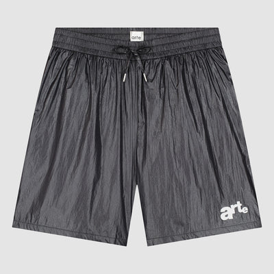 Short à grand logo - Noir