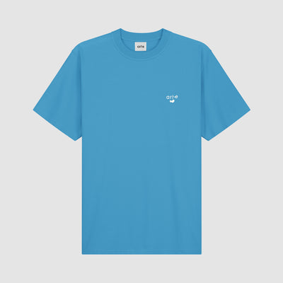 T-shirt avec logo cœur - Bleu