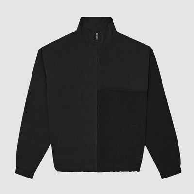 Squared Track Jacket - Black