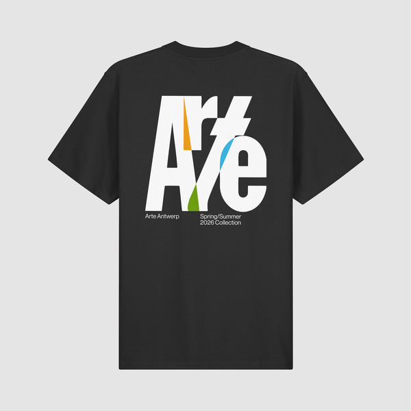 Big Logo Back T-shirt - Black – Arte Antwerp