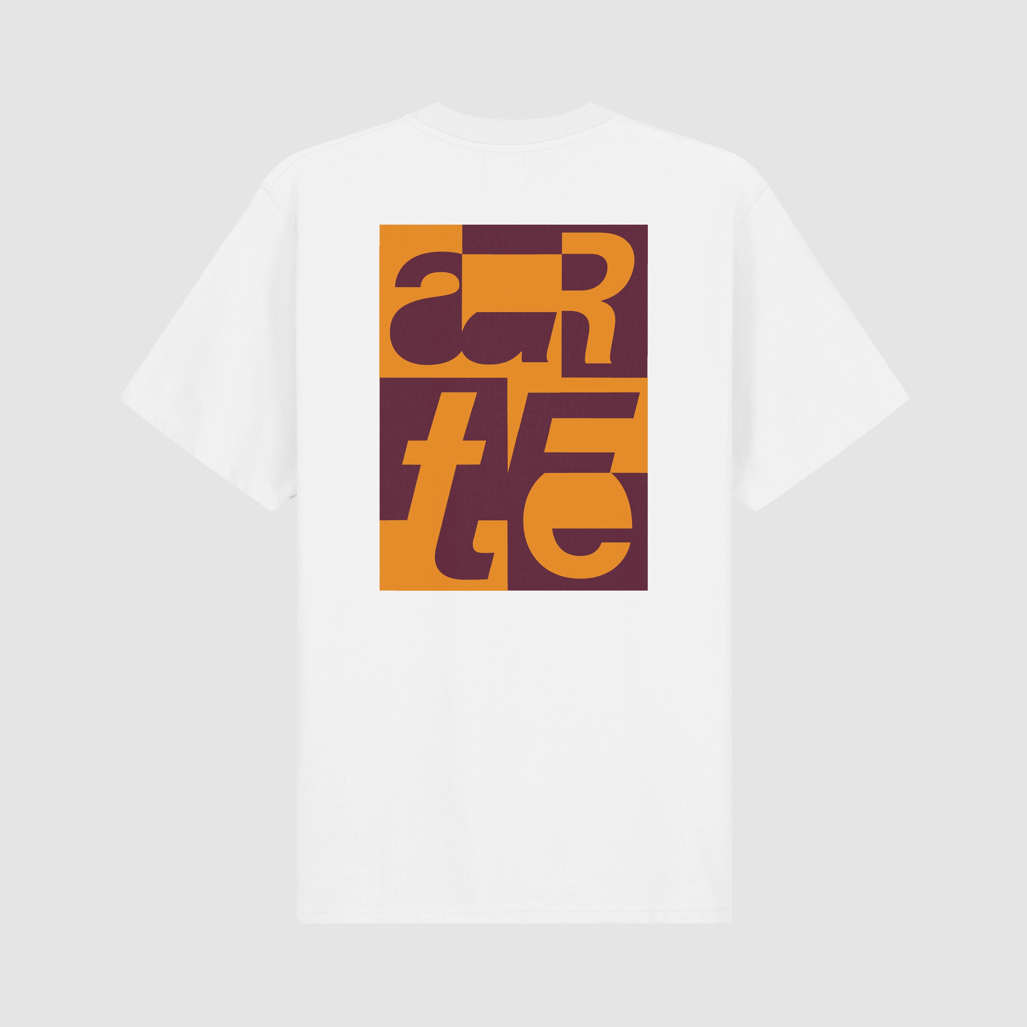 Back Graphic T-shirt - White – Arte Antwerp