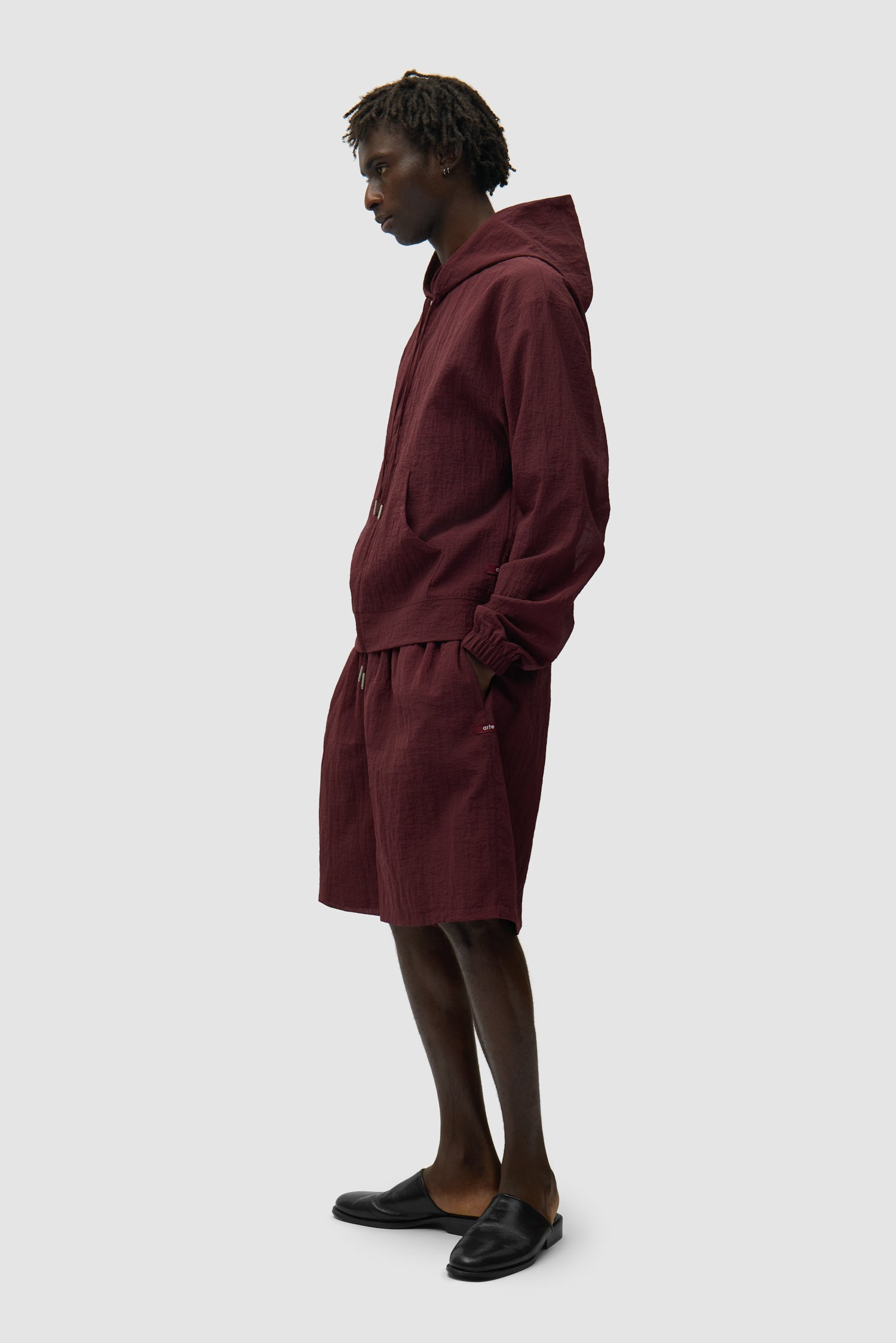 Veste en maille - Bordeaux