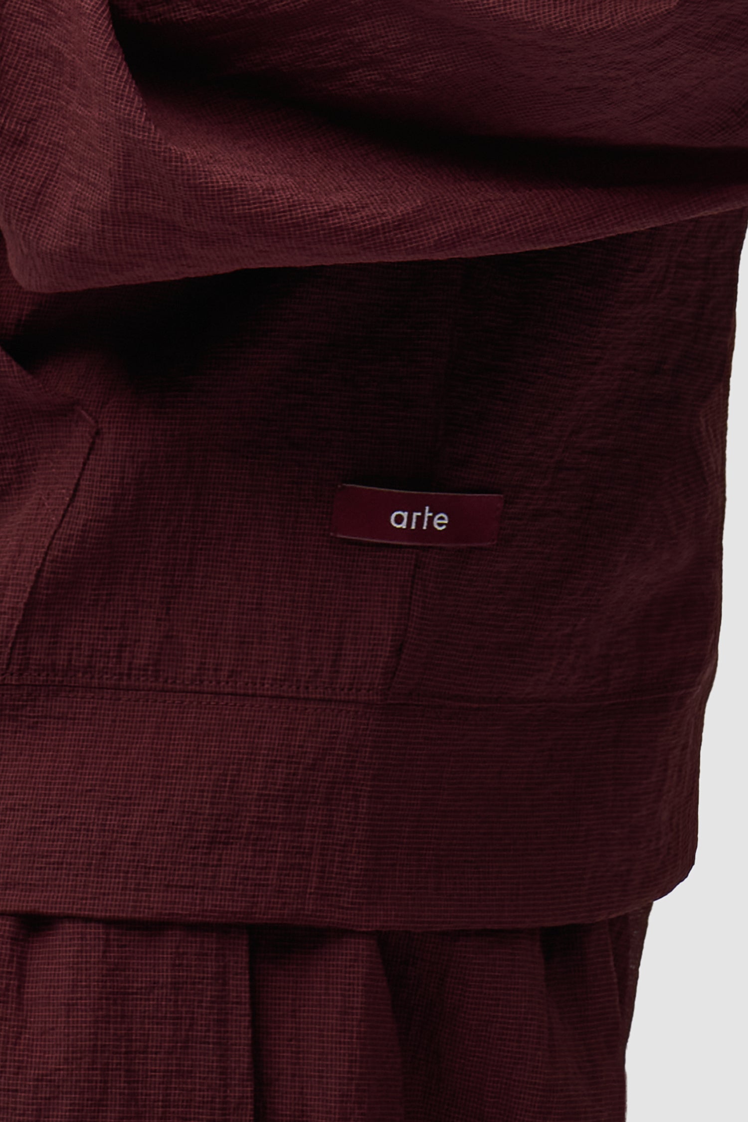 Veste en maille - Bordeaux