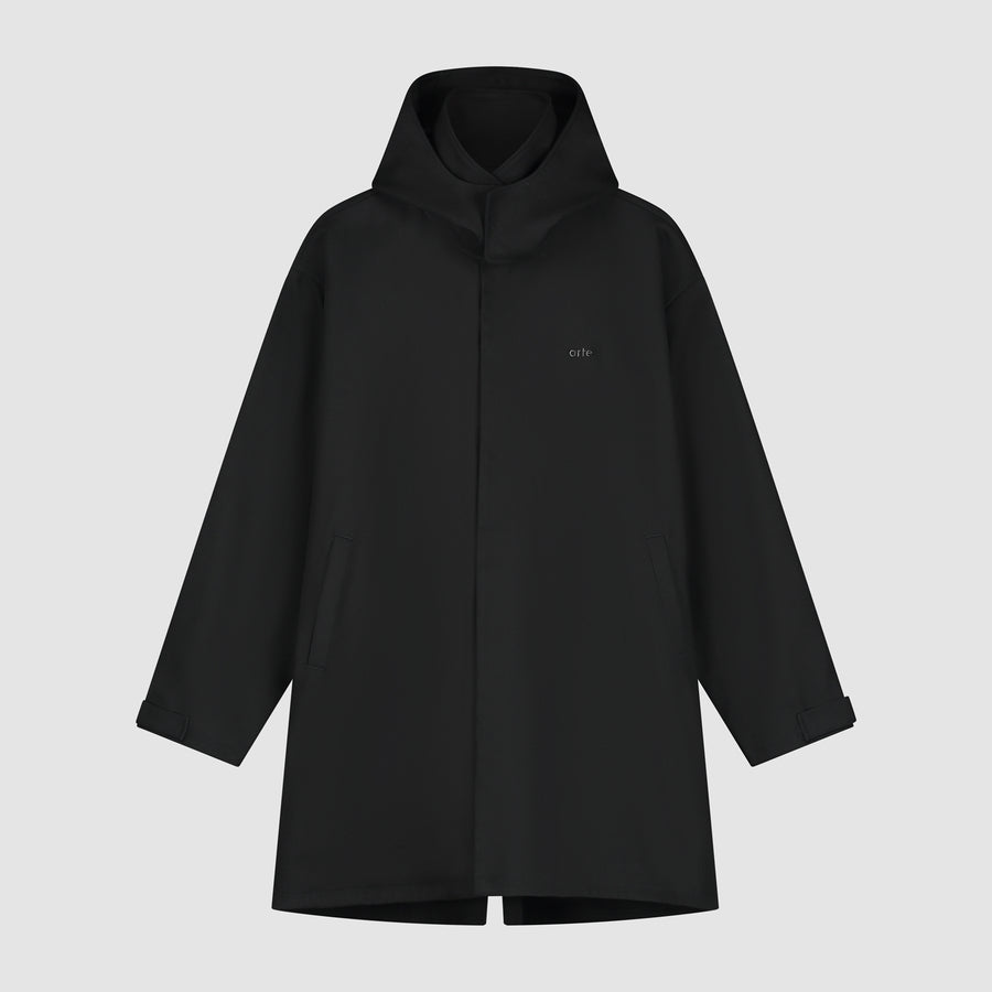 Linen Coat - Black