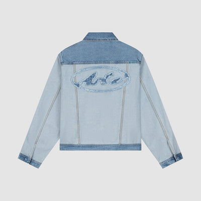 Veste en denim Inside/Out - Denim Bleach