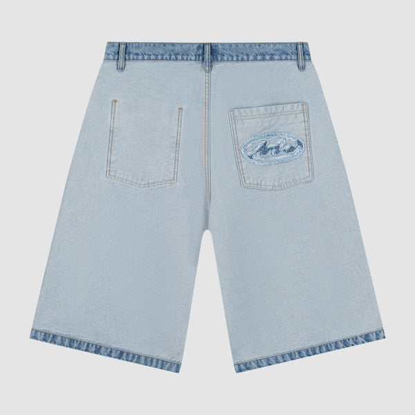 Denim Inside/Out Shorts