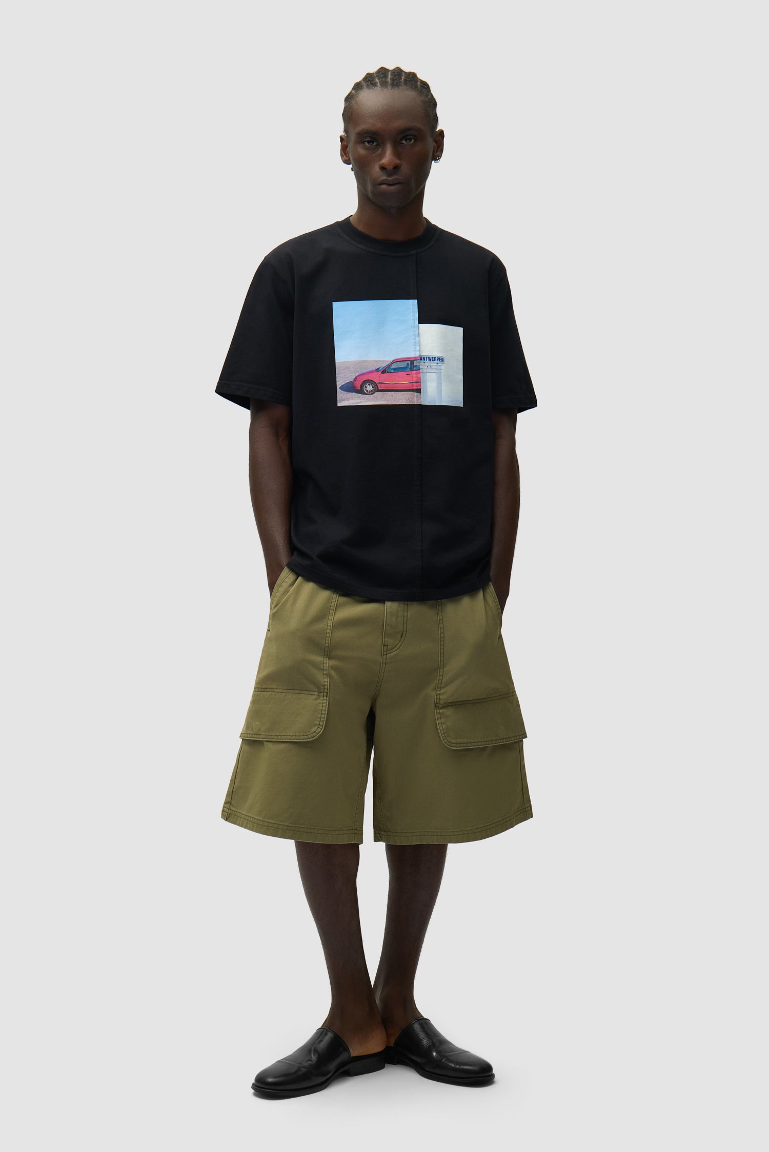 T-shirt photo - Noir